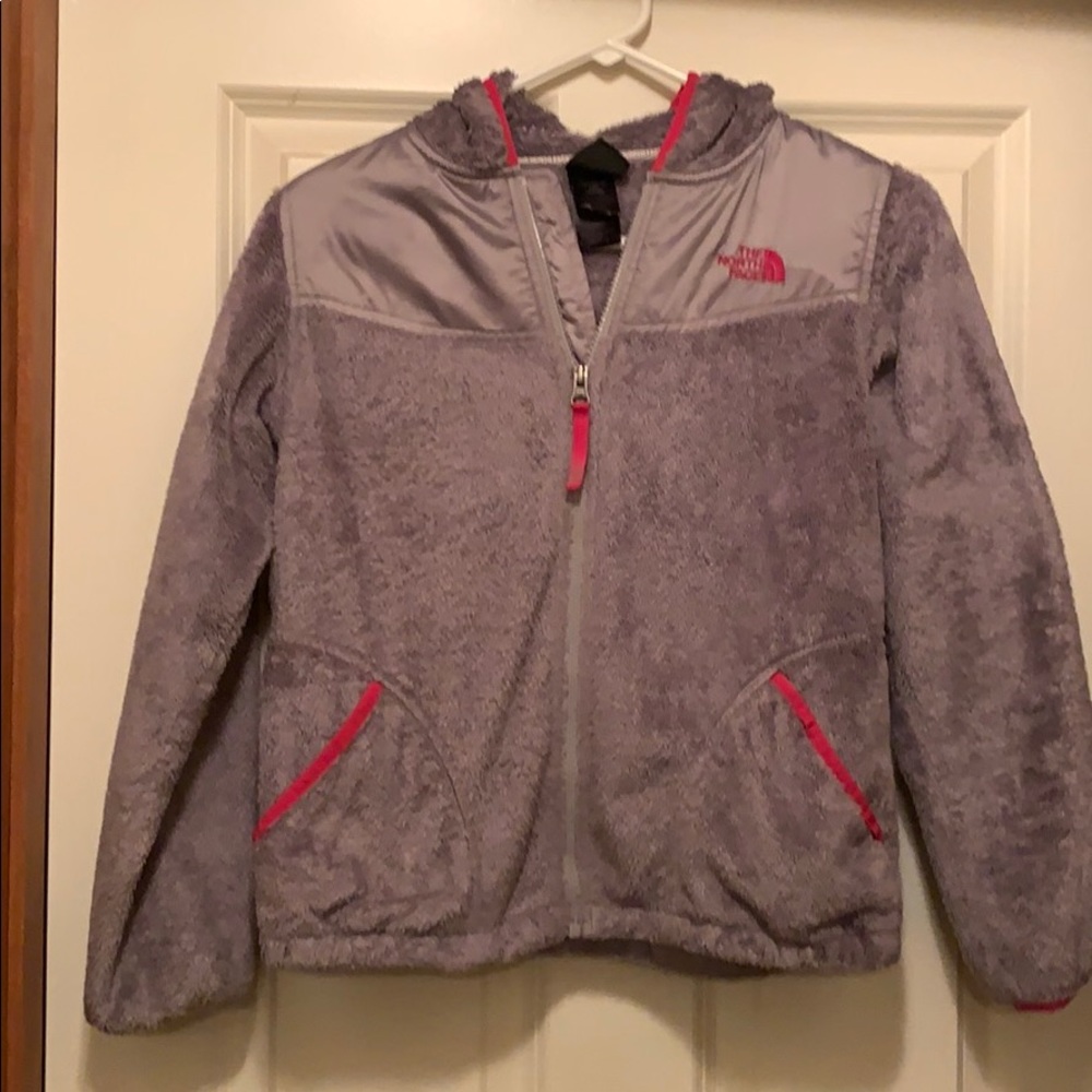 North face hooded jacket